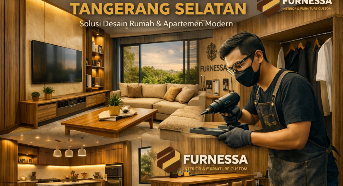 Interior Custom Tangerang Selatan Solusi Desain Rumah & Apartemen Modern Bersama Furnessa