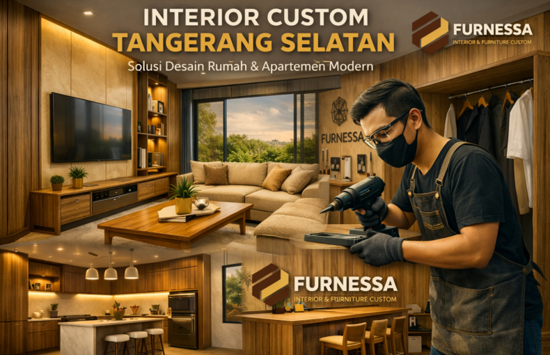 Interior Custom Tangerang Selatan Solusi Desain Rumah & Apartemen Modern Bersama Furnessa