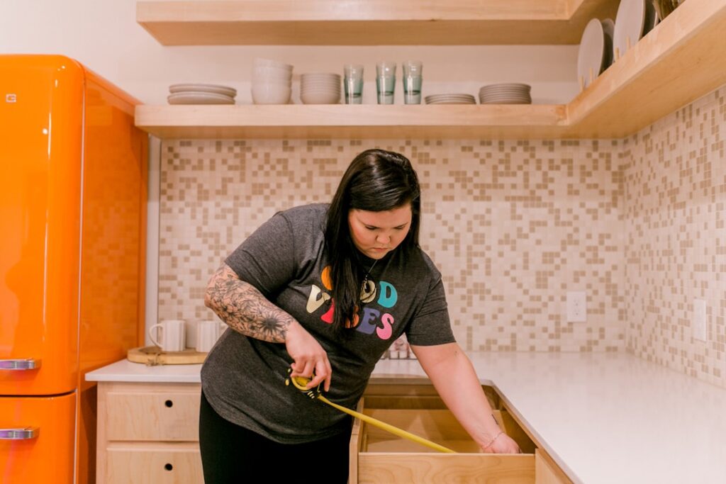 cara mengukur ruang untuk kitchen set di rumah
