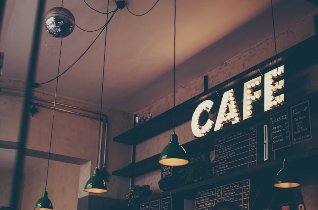 inspirasi dan tren furniture cafe di luar negeri
