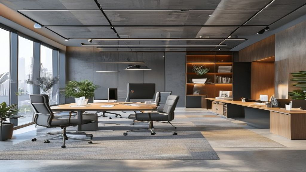 Ide desain interior kantor modern di Tangerang Selatan