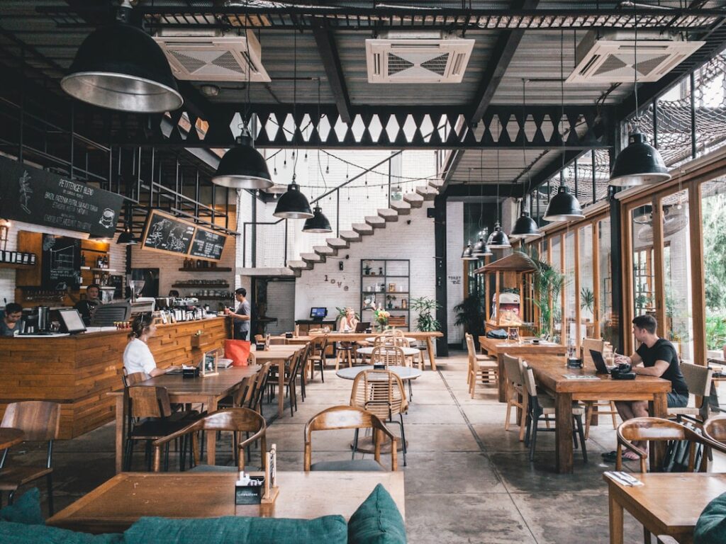design furniture cafe instagramable yang keren