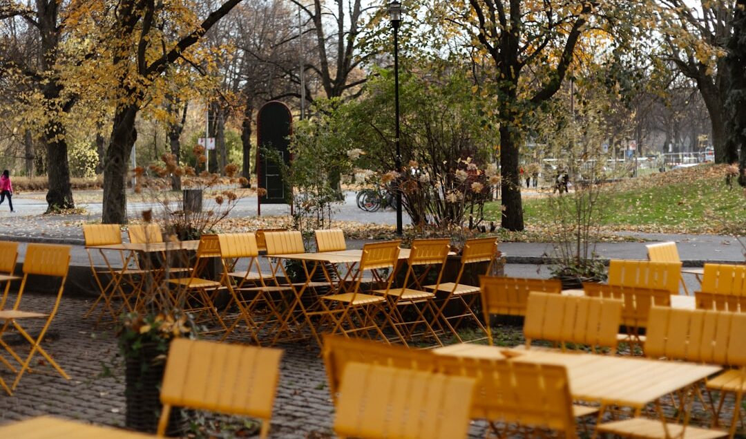 furniture cafe outdoor yang tahan lama
