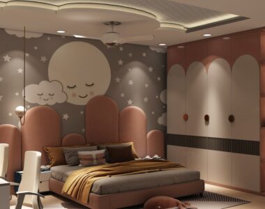 inspirasi desain bunk beds kustom untuk anak perempuan