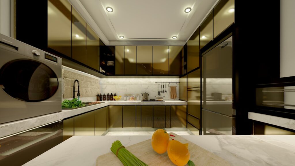 Kitchen Set Bentuk U: Kelebihan, Ukuran, dan Tips Penataannya