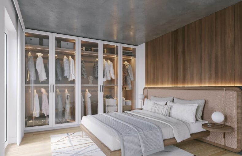 Ukuran Lemari Pakaian Ideal untuk Kamar Tidur yang Nyaman